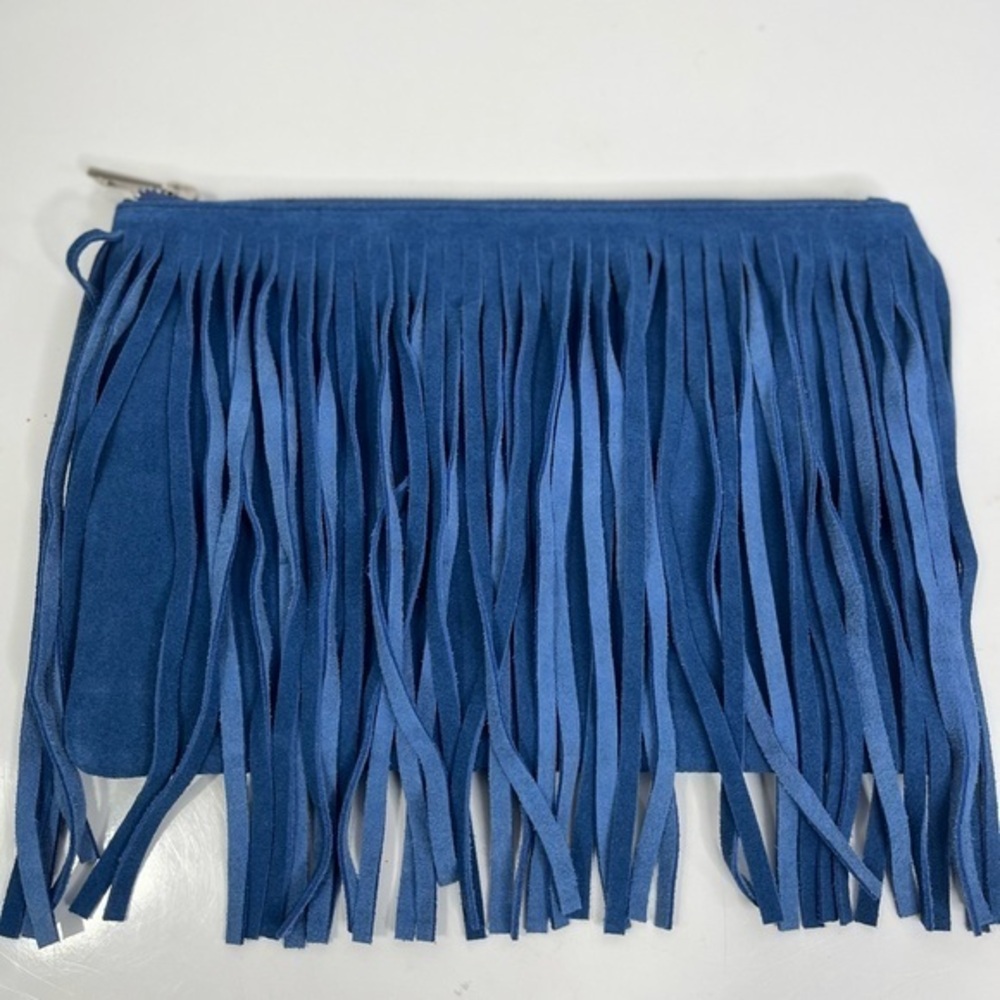 Posse genuine suede cosmetics bag